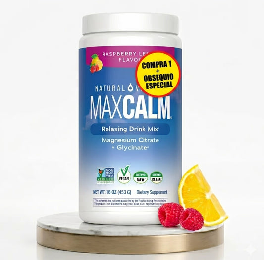 MAX CALM PARA LOS QUE VIVEN REVENTADOS, ESTRESADOS Y CON EL CUERPO INFLAMADO SIN SABER POR QUÉ