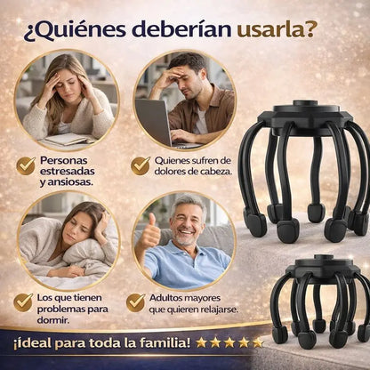 RelaxScalp™ | Libérate del estrés diario y siente una relajación profunda desde la primera vez!