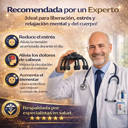 RelaxScalp™ | Libérate del estrés diario y siente una relajación profunda desde la primera vez!