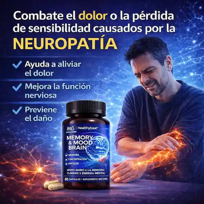 🧠 Memory & Mood Brain™ | Despídete de los olvidos y vuelve a sentir tu mente activa